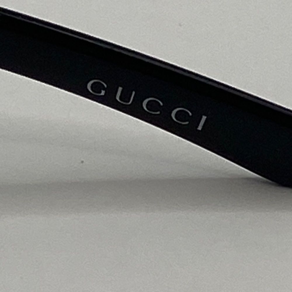 0020 Gucci Unique Black Sunglasses New - Picture 7 of 9